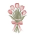Tulipáncsokor Neves